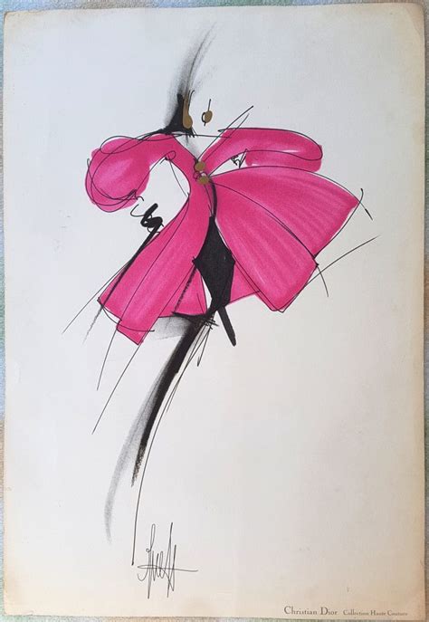 dior sketches|christian dior original sketches.